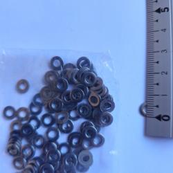 Rondelles plates en INOX A4 MARIN (316L) - Ø3 mm - Quantité : 100 - Ultra résistant