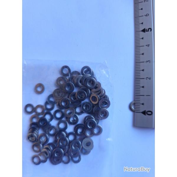 Rondelles plates en INOX A4 MARIN (316L) - 3 mm - Quantit : 100 - Ultra rsistant