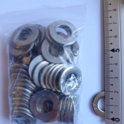 Rondelles plates en INOX A4 MARIN (316L) - Ø10 mm - Quantité : 50 - Ultra résistant