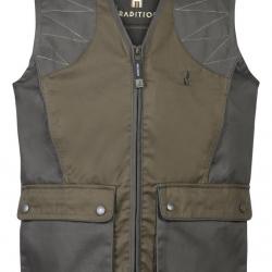 Gilet de chasse Enfant Percussion Tradition - Kaki clair - 4A