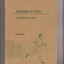 physiologie de l'effort,L.Morehouse et A.Miller,sport