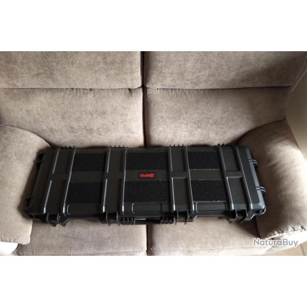 Mallette mousse prdcoupe 103x33x15 Waterproof Noir NUPROL