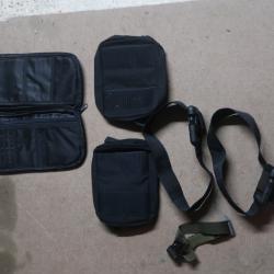Lot articles, tour de cuisse et pochette en cordura REF @