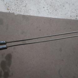 Baguette de nettoyage pièce d'origine incomplète pour MAS 45 TIR TAR militaria REF @