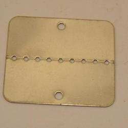 Plaque d'identité militaire en acier inoxidable, vierge, à graver. Déco surplus survie dog tags ...