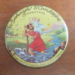 Boite tôle berlingots St Christophe 1940/50