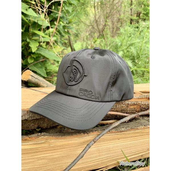 Casquette PRO CACCIA Impermable Noir