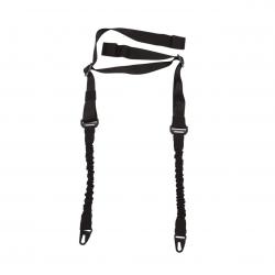 SANGLE 2 POINTS BUNGEE NOIR "ASG"
