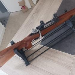 Boîtier Culasse Mauser -Verrou - Détente - Crosse trou de pouce - Montage lunette amovible