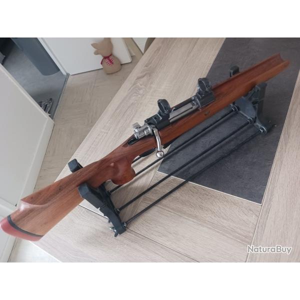 Botier Culasse Mauser -Verrou - Dtente - Crosse trou de pouce - Montage lunette amovible