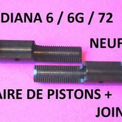 paire de pistons + joints carabine DIANA 6 DIANA 6G DIANA 72 - VENDU PAR JEPERCUTE (HUB28)