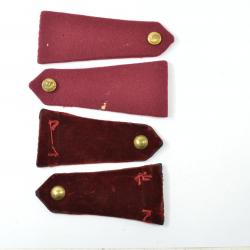 Epaulettes pattes d'épaule docteur / medecin Armée Française