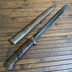BAÏONNETTE TCHÈQUE MAUSER CSZ REGIMENTÉ