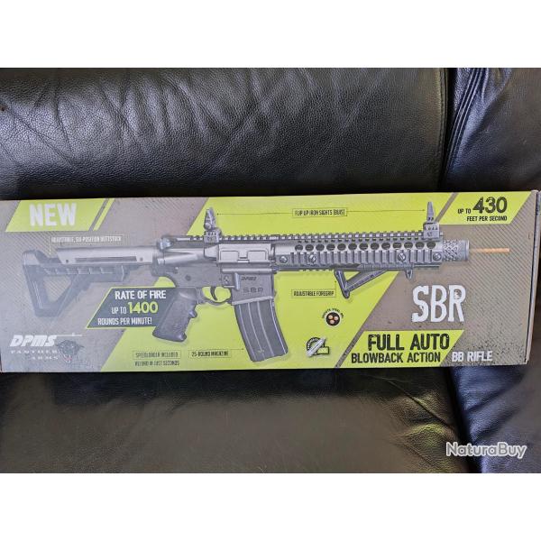 Carabine Crosman DPMS SBR CO2 Full Auto 4.5mm