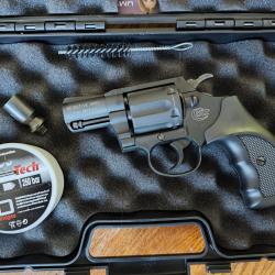 PACK Revolver 380/9mm RK COLT DETECTIVE BLACK UMAREX + SAPL + MUNITIONS