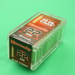 Cartouches 22 WMR 30 gr V-MAX® x 50 Hornady