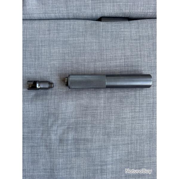 Modrateur de son (silencieux) MOSIN M91/30 + adaptateur (objet rare !!!) Tout acier