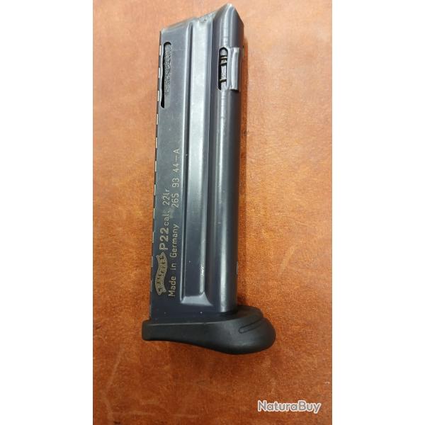 chargeur WALTHER P22 cal.22LR