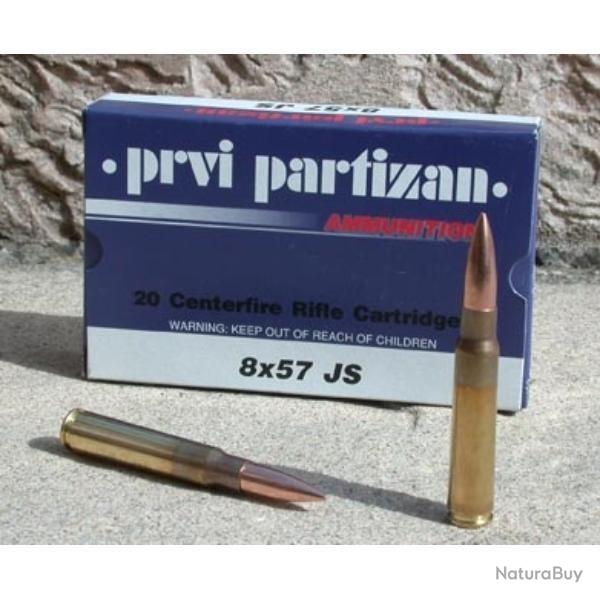 Munitions Partizan Cal.8X57 IS FMJ-BT 198 Grs