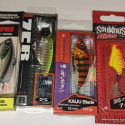 1 LOT DE LAME VIBRANTE PECHE - NEUF