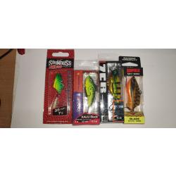1 LOT DE LAME VIBRANTE TIGER PECHE  - NEUF