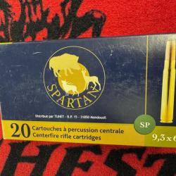 Spartan SP 9,3x62 285 grs (x20)