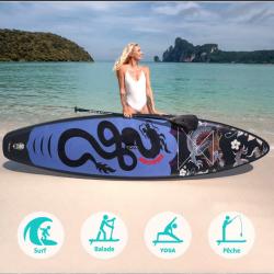 Planche paddle Gonflable Sup Board  avec accessoires