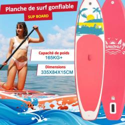 Planche de Surf Gonflable avec Accessoires Stand Up Paddle Board  planche à pagaye