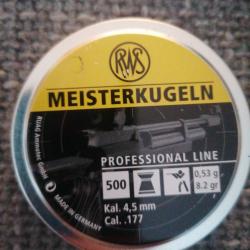 Boîte neuve de 500 plombs RWS