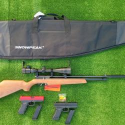 PACK CADEAU-9 ! CARABINE PCP ARTEMIS PR900 R GEN 2 CAL. 4,5 mm + Pistolet Glock 17