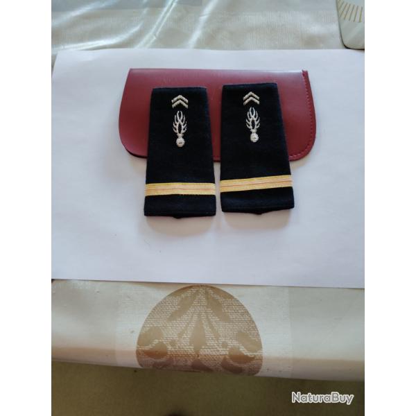 Fourreaux d adjudant de gendarmerie dpartementale
