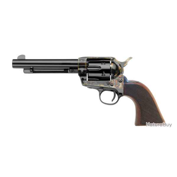 Revolver Pietta 1873 SA - Bronze crosse quadrille / 45LC / 5" 1/2