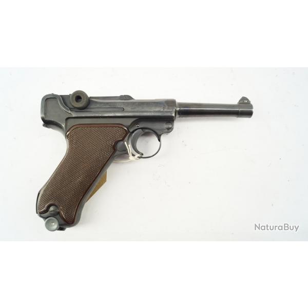 Pistolet Luger P08 fabrication Krieghoff Suhl en 1937 calibre 9x19