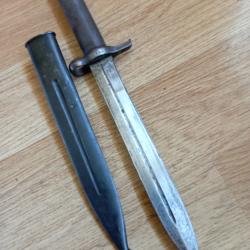 Baïonnette suédoise Mle 1896 .