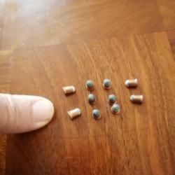 RARES CARTOUCHES DE COLLECTION EN 4 MM
