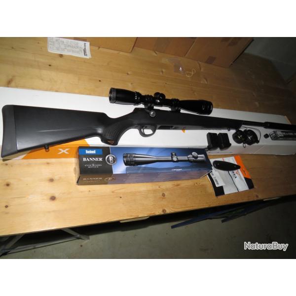 TIKKA T1X CAL 17HMR +LUNETTE 4-16X40 IR ETAT TOTALEMENT NEUF