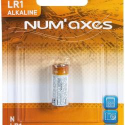 BLISTE DE 1 PILE NUM'AXES MOD. LR01 1,5V 940 MAH
