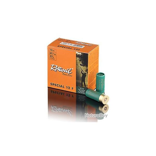 BTE 25 CART. ROTTWEIL BASIC LINE SPECIAL 12F CAL. 12 / 67,5 MM N 6 32 G FIBRE