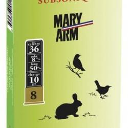 CAL 12 MM - DISCRÈTE SUBSONIQUE - MARY ARM 7.5