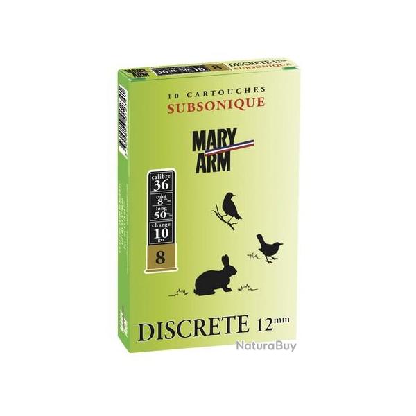 CAL 12 MM - DISCRTE SUBSONIQUE - MARY ARM 7.5