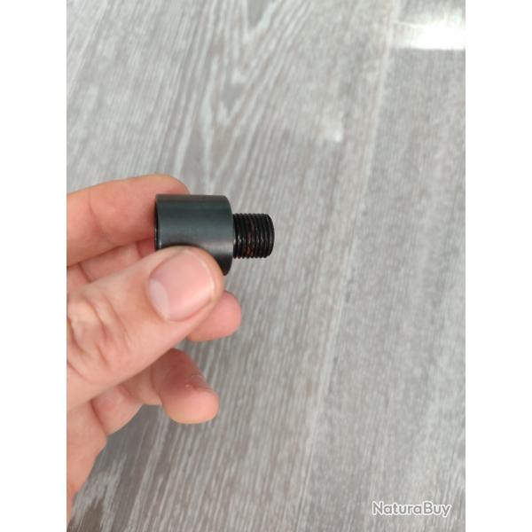 adaptateur femelle M18x100 en male 1/2-20 unf