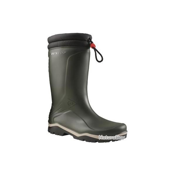 Botte Dunlop Blizzard vert/gris P. 41