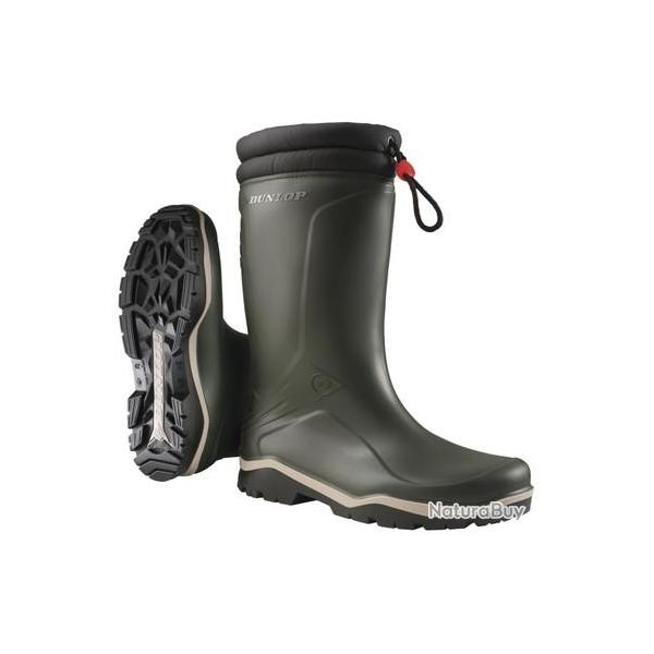 Botte Dunlop Blizzard vert/gris P. 46