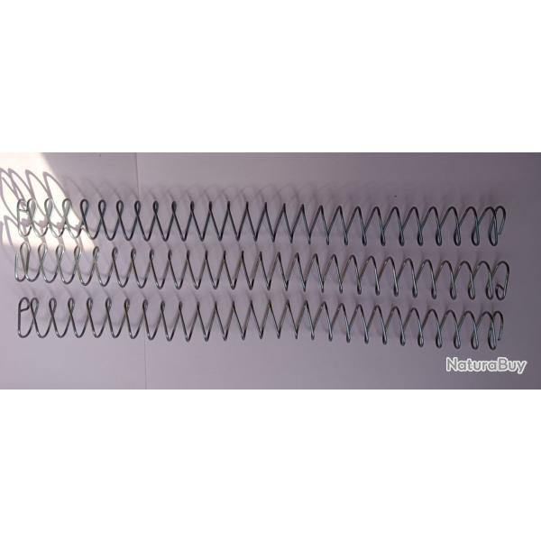Lot de 3 ressorts de Chargeur mat 49 , 9mm ,piles imbriqus