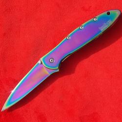RARE Kershaw Rainbow Leek 1660VIB