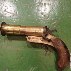 Lance fusée anglais ww1 Webley & Scott Ltd à compléter