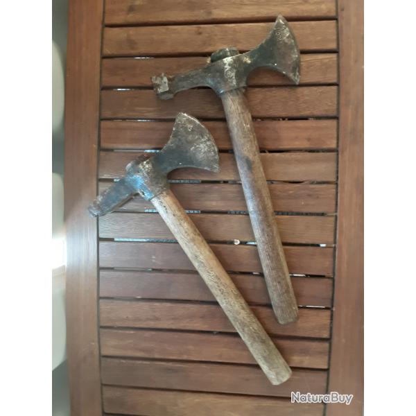 Haches de forestiers