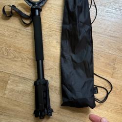 Monopode de chasse de tir en aluminium