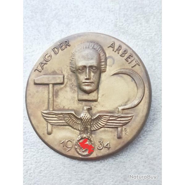 Badge de journe TAG DER ARBEIT 1934