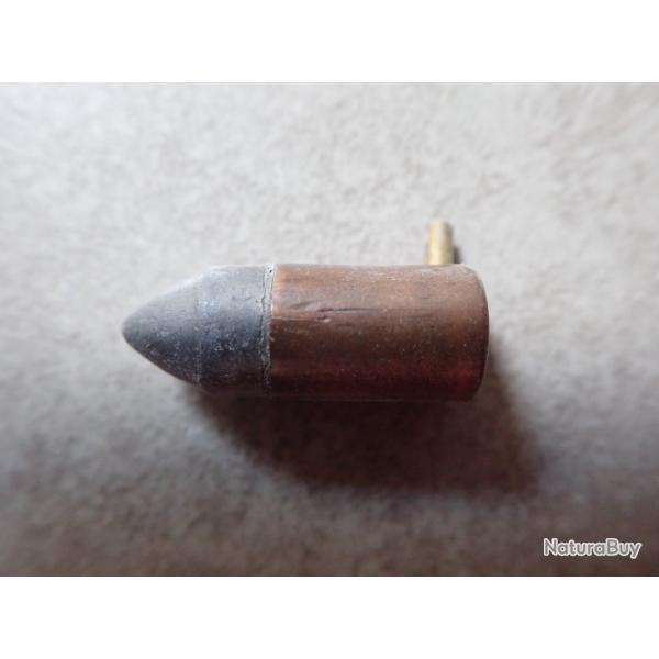 Cartouches  broche 9 mm. GJ. Ogive pointue